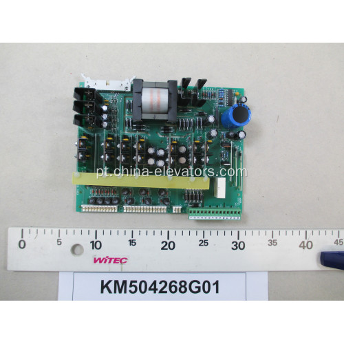 Placa de driver KM504268G01 V3F80 DC/5 para elevadores KONE